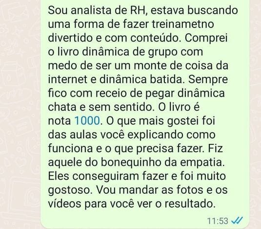 Conteúdo divertido + Resultado Clara Santana - Analista de RH